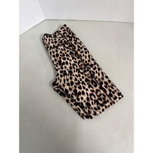 Victoria's Secret Leopard Print High Rise Leggings with Pockets Tan Black 12